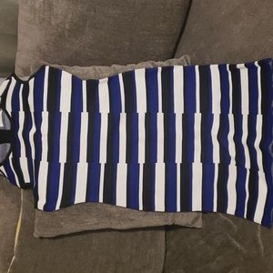 Calvin Klein stripe dress E.C.